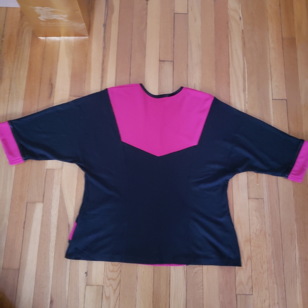 Formal to Casual Jersey 3/4 dolman sleeves women's top XL - Picture 8 of 8